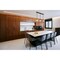 Z-Lite Chloe Linear Chandelier, 3-Light, 10 In.W x 36 In.L x 9.5 In.H, Matte Black/Clear 490P10-3L-MB - alternate 3